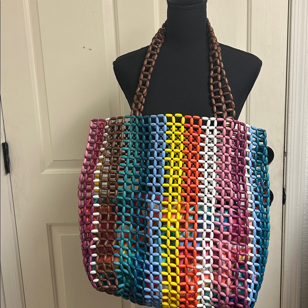 Kurt Geiger London Beaded Kensington Shopper with dust bag, New with tags - Picture 7 of 10